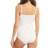 Body clasic din bumbac CAMI B0015 alb
