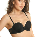 sutien balconet negru
