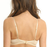 Sutien push-up microfibra si dantela OLGA R1445 nude
