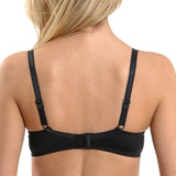 Sutien neburetat microfibra si dantela CATRINA R0885 negru