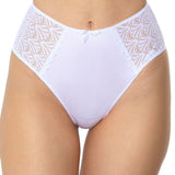 Chilot brazilian inalt Alb CATY S1799