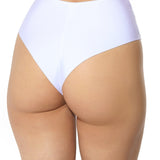 Chilot brazilian inalt Alb CATY S1799