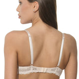 CATY R1634 nude low-cut soft cup bra