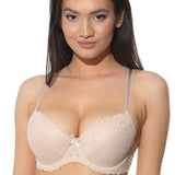 Sutien clasic microfibra nude CATY R1639