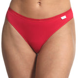 Chilot tanga bumbac CECILIA S1791-Rosu