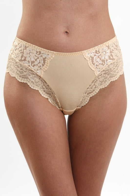 chiloti cu talie inalta din bumbac