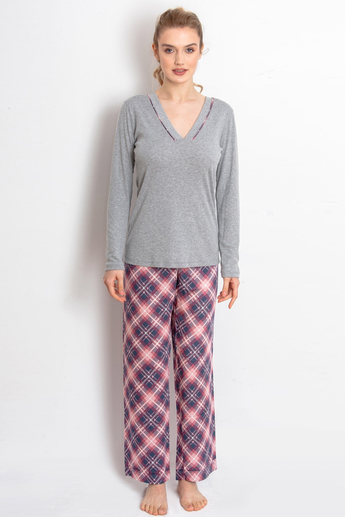 pijama dama bumbac