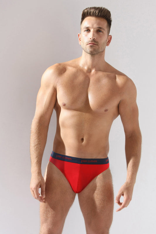 Chiloti barbati Rosii LUCA US007