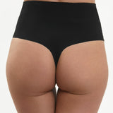 Chilot clean cut modelator tanga, talie inalta LUCY S1512 negru