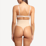 Chilot modelator tanga, talie inalta LUCY S1512N bej