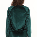 Ofelia Green Home Blouse AB017