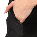 Black lounge pants Ofelia AP017