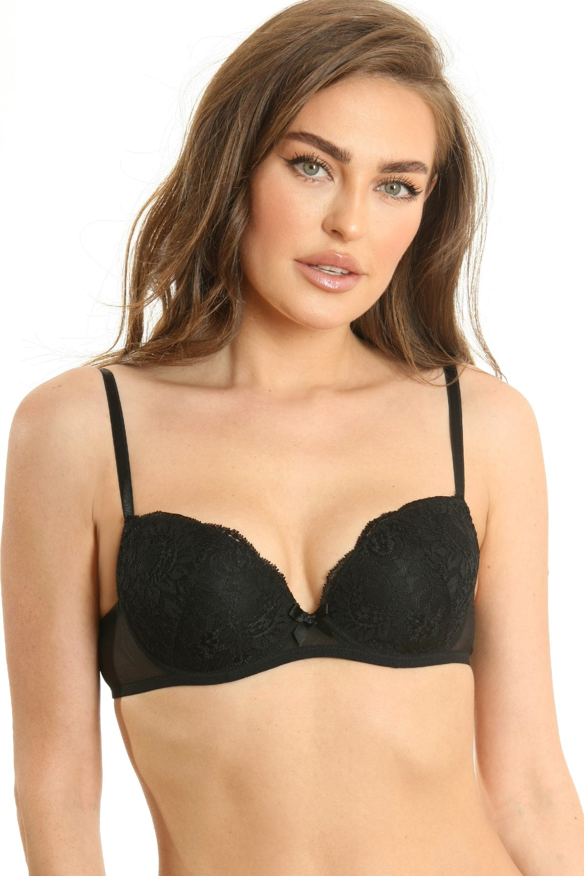 push-up tulle + dantela