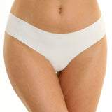 Chiloti tanga fara cusaturi Mika S1463 alb