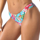 Slip de baie clasic Verde Imprimat Thai DS571
