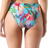 Slip de baie clasic Verde Imprimat Thai DS572