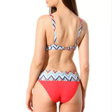 Slip de baie clasic inalt Tonga Geometric DS618