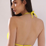 Sutien de baie triunghi galben COLORS DR660
