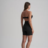Short modelator Waist Control Shapewear negru WCHWSH