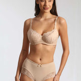 Sutien clasic cu dantela nude OLGA R1448