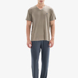 Pijama Blackspade kaki/albastru DAMIAN 40883C