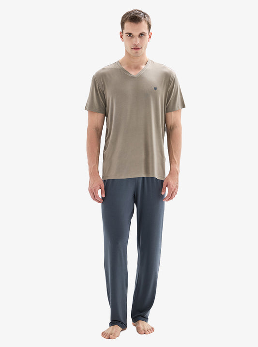 Pijama Blackspade kaki/albastru DAMIAN 40883C