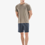Pijama Blackspade kaki/albastru DAMIAN 40884C