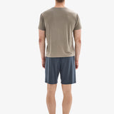 Pijama Blackspade kaki/albastru DAMIAN 40884C