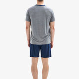 Pijama Blackspade gri/albastru EDUARD 40886C