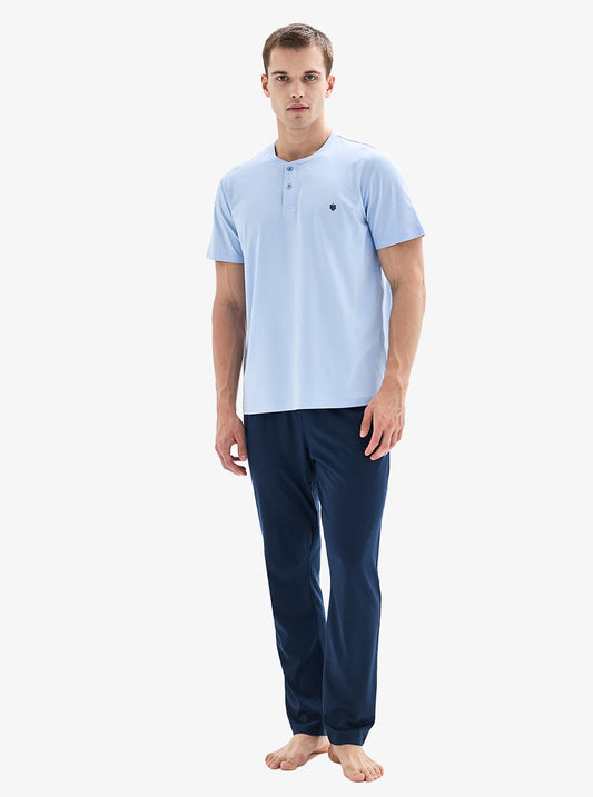 Pijama Blackspade albastru IONEL 40897C