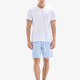 Pijamale Blackspade alb/albastru IONEL 40898C