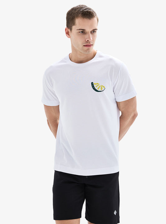 Tricou Blackspade alb LEMON 40915