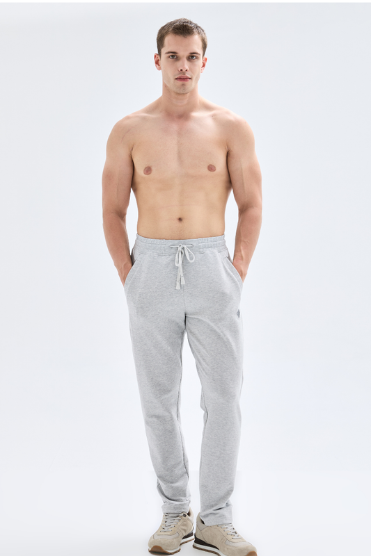 Pantaloni de casă Blackspade gri melanj IUSTIN 40917