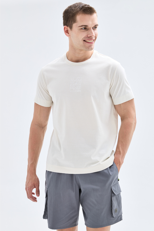 Tricou Blackspade alb STEFAN 40920