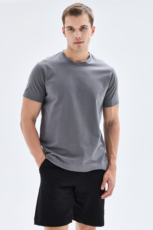 Tricou Blackspade gri STEFAN 40920
