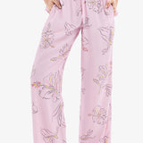 Pantalon pijama Blackspade roz DAIANA 52023C