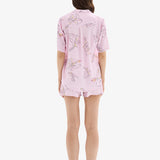 Pantalon pijama Blackspade roz DAIANA 52024C