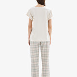 Pijama Blackspade ecru SIMINA 52068C