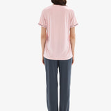 Pijama Blackspade roz TEA 52090C