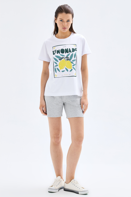 Tricou Blackspade alb LEMONADE 60633