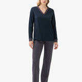 Pijama premium bleumarin Blackspade FLAVIA 51913C
