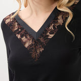Pijama negru Blackspade DEBORA 51903C