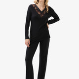 Pijama negru Blackspade DEBORA 51903C
