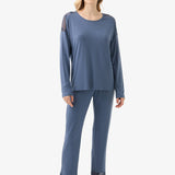 Pijama albastru Blackspade GRETA 51931C