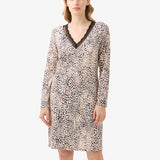 Camasa de noapte animal print Blackspade CINTIA 51916C