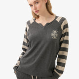 Pantaloni de pijama antracit Blackspade RODICA 51974