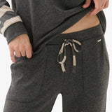 Pantaloni de pijama antracit Blackspade RODICA 51974