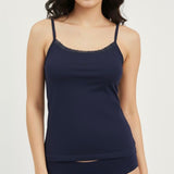 Maiou din bumbac bleumarin IZA C0176