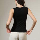 Maiou cu cașmir și modal negru C0196