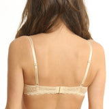 Microfiber and lace push-up bra Catrina R0888